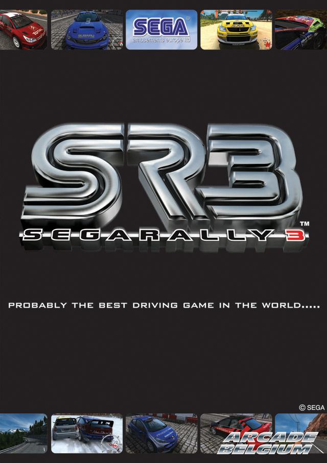 Sega Rally 3 brochure side A
