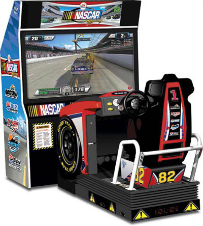 NASCAR Racing motion cabinet