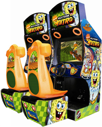 Nicktoons Nitro Racing cabinet