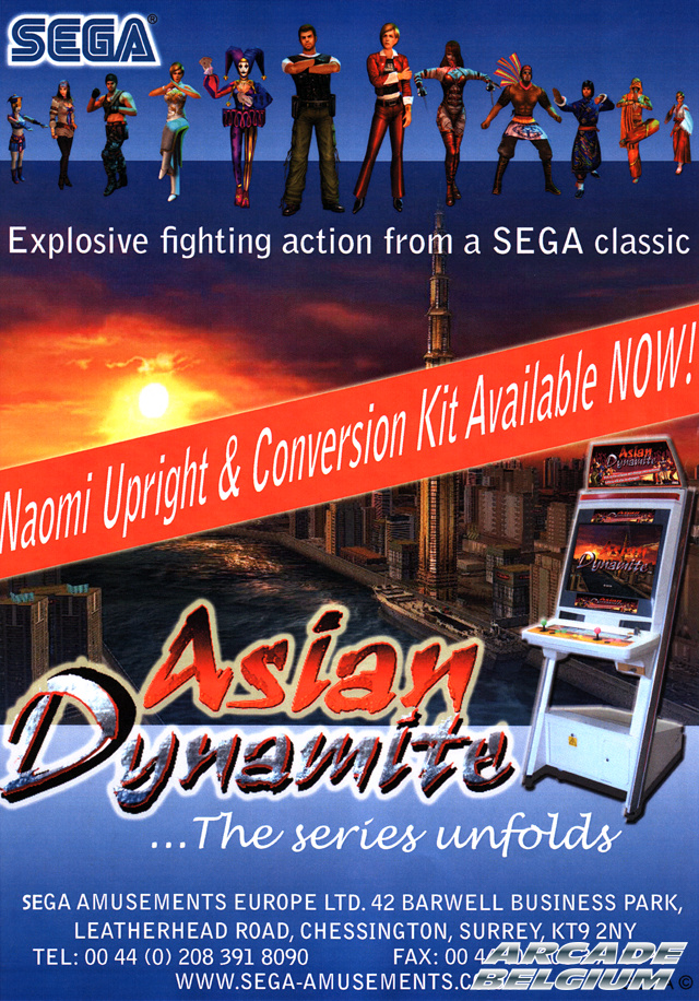 Asian Dynamite brochure