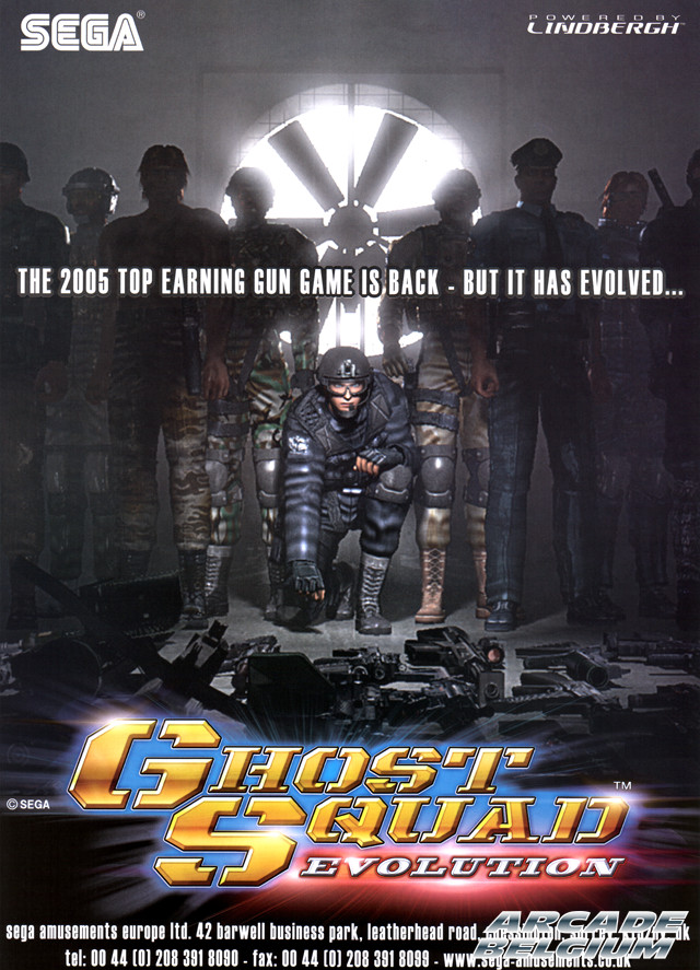 Ghost Squad Evolution brochure side A