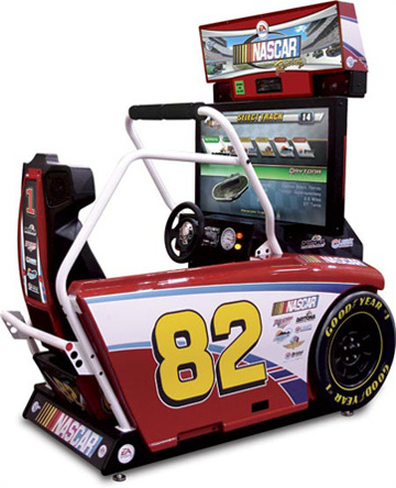 NASCAR Racing deluxe cabinet