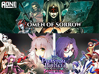  Omen of Sorrow: Arising Chaos & Phantom Breaker: Omnia annoncés
