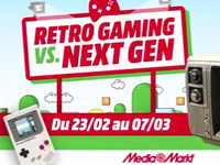 Retro-Gaming Vs. Next-Gen au Media Markt de Gosselies